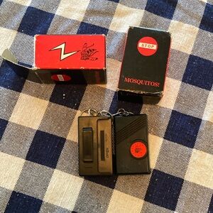 Vintage Key Chain Mosquito Repellers